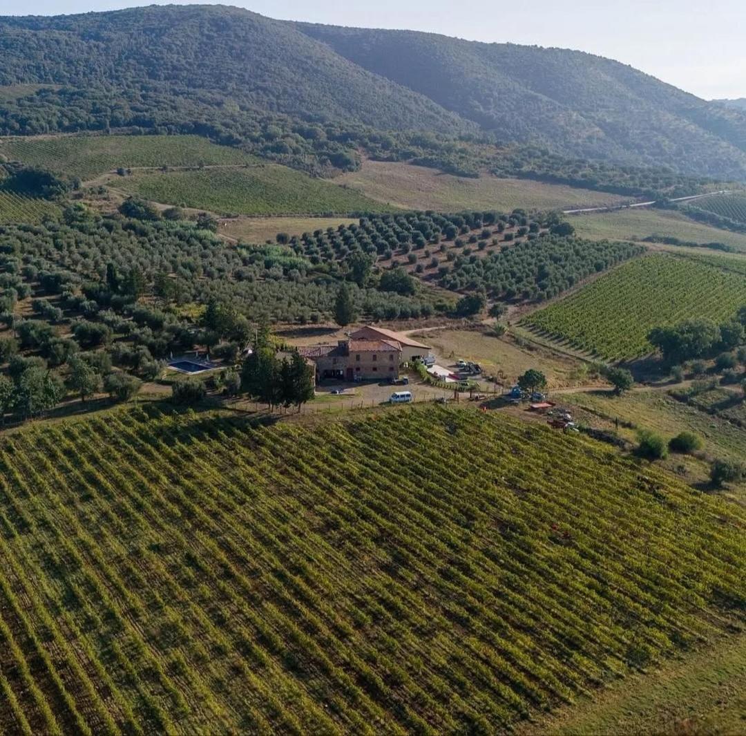 Luce Di Vino Vila Montalcino Exterior foto